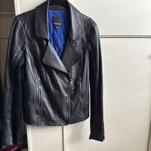 Trouvé Black Leather Jacket
